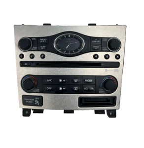 2010-13 INFINITI G37 A/C CLIMATE TEMPERATURE CONTROL W/DUAL ZONE W/O NAV OEM - Picture 1 of 4