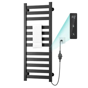 WOHO 12-Bar calentador de toallas estante de pared calentador toallero para baño - Imagen 1 de 5