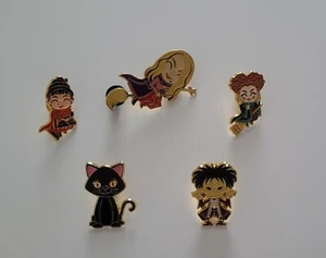 Hocus Pocus gold enamel pin badges set of 5. - Picture 1 of 1