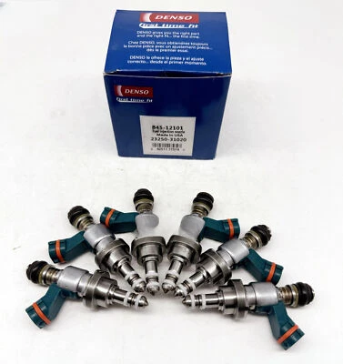 Set of 6 Fuel Injectors 23250-31020 For Lexus IS250 2006-2013 GS300 2006 2.5L - Imagem 1 de 4