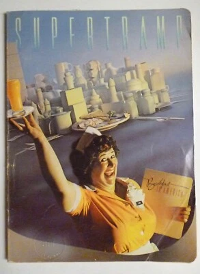 SUPERTRAMP Songbook BREAKFAST IN AMERICA Sheet Music 1979 PVG 10 songs 68 pages - Image 1 of 4