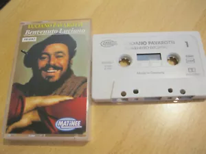MC Luciano Pavarotti Benvenuto Luciano Matinee 610 059.7 Musikkassette - Bild 1 von 2