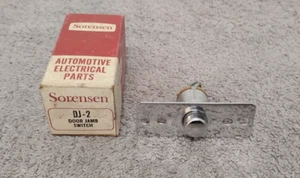 NOS (New Old Stock) SORENSEN DJ-2 DOOR JAMB SWITCH. (00) - Imagen 1 de 5
