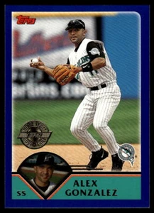 2003 Topps #96 Alex Gonzalez Home Team Advantage - Picture 1 of 2