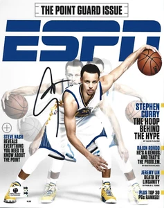 Stephen Curry Autographed Signed Warriors 8x10 Photo w COA Golden State NBA - Picture 1 of 2