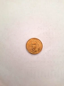 FRANKLYN PIERCE 1853 - 1857 14th President GOLD Dollar Coin - Picture 1 of 4
