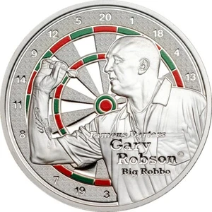 Darters- Gary Robson $1 Color Proof Cook Islands 2014 - Picture 1 of 2
