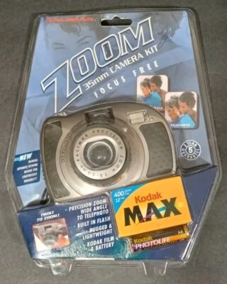VTG Kalimar Zoom 35mm Film Camera Focus Free Manual Zoom Unopened Old New Stock - Image 1 of 4