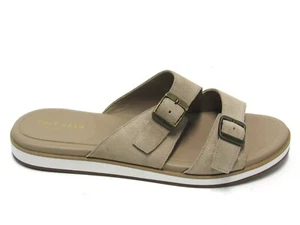 Cole Haan Megan Buckle Slide Sandal (Women's) - Biege - Sz 9 B - Picture 1 of 8