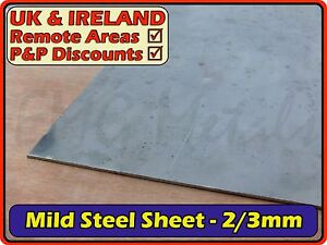 Mild Steel Sheet  2mm 3mm  |  250mm 500mm 1000mm  (rectangle square plate)