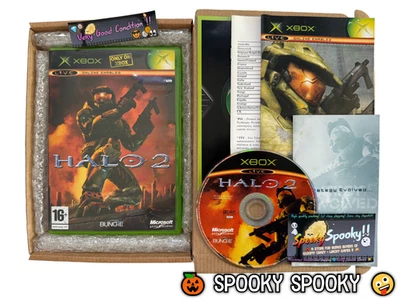 Halo 2 XBOX - UK PAL VGC CIB - High Quality Packing - Tracked - Image 1 of 4