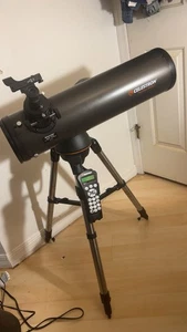 Celestron NexStar 130 SLT Telescope + SkyPortal WiFi Adapter + 5X Barlow + Bag - Picture 1 of 16