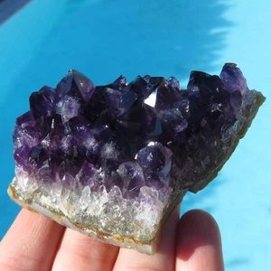 Mineralien *** BLAUER/VIOLETTER AMETHYST SEHR HOHE QUALITÄT Uruguay - Bild 1 von 2