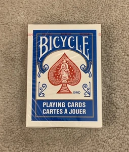 Bicycle Deck Of Blue Poker Playing Cards *Brand New, Sealed* - Picture 1 of 4
