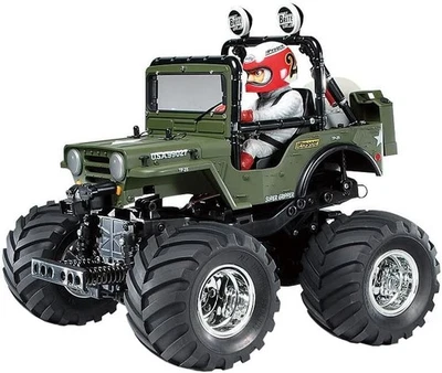 TAMIYA 1/10 XB Series No.43 XB Wild Wheelie 2 Pre-Painted Completed Model F/S - Image 1 of 3