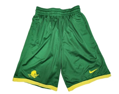 NUEVO Oregon PATOS Fútbol EQUIPO EMITIDO Nike Dri-Fit PANTALONES CORTOS DE MALLA Para hombres S Foto 1 de 3