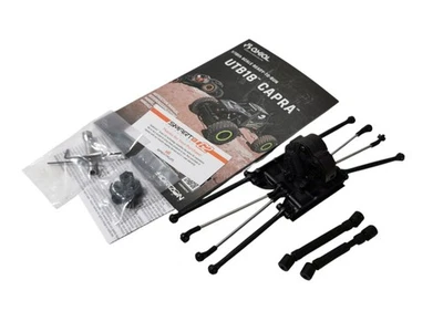 New Axial Utb18 Capra Motor, Transmission, Mount Skid Plate, DriveShafts & Links - Image 1 of 4