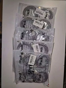 10x 5pack Heavy Duty Braided USB Fast Charger Cable Lead iPhone 14 13 12 11 X 7 - Picture 1 of 2
