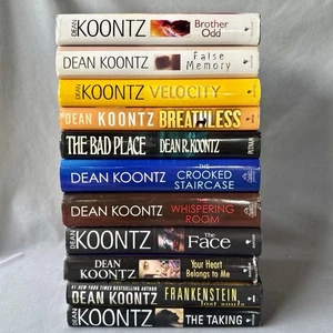 Lot of 11 Dean Koontz First Edition 1st Print Hardcover Books - Bild 1 von 24
