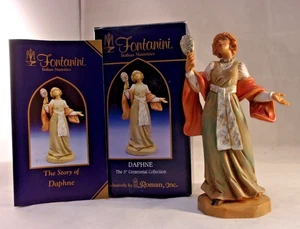 Figura Fontanini Daphne para colección de belén centenario de 5" pulgadas nueva #54007 - Imagen 1 de 3
