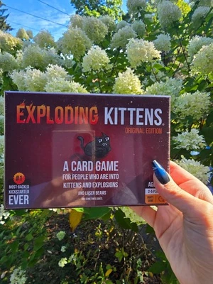 Exploding Kittens Original Edition Card Game – Family Game Ages 7+, 2-5 Players - Image 1 of 2