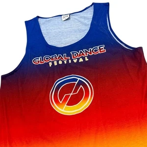 Global Dance Festival Ombre Tank — Feelin’ It Apparel EDM Rave Denver XL - Bild 1 von 6