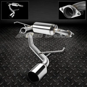 STAINLESS CAT BACK EXHAUST 4.5" TIP MUFFLER FOR 00-05 TOYOTA CELICA GT/GTS T230 - Picture 1 of 1