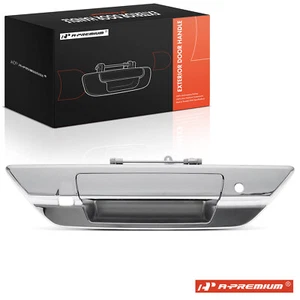 Chrome W/ Keyhole & Camera Hole Outside Tailgate Handle for Toyota Hilux SR SR5 - Picture 1 of 10