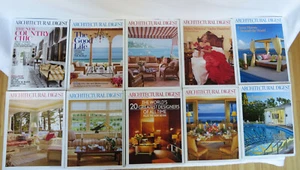 10 AD Architectural Digest 2005-2013 Helen Mirren GreatestDesigners Magazine lot - Bild 1 von 3
