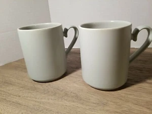 2 Dansk RONDURE Sage Green Colored Coffee Mug Tea Cups Made in Japan - Picture 1 of 4
