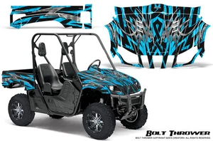 KIT GRÁFICOS UTV YAMAHA RHINO 450/660/700 CALCOMANÍAS CREATORX LANZADOR DE PERNOS HIELO AZUL - Imagen 1 de 1