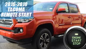 Fits: 2016 - 2019 TOYOTA TACOMA REMOTE START PLUG AND PLAY CAR STARTER - Picture 1 of 2