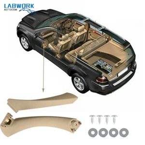 Front Left Inner Outer Door Panel Handle Pull Trim Cover Kit For BMW E90 328i - Picture 1 of 12