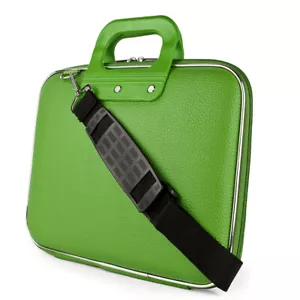 SumacLife Leather Tablet Shoulder Messenger Bag Briefcase For 11" iPad Air M3/M2 - Picture 1 of 12