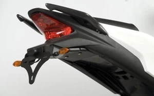 R&G PORTATARGA COMPATIBILE PER HONDA CBR 125 R 2011 > 2017 LP0105BK NERO - Foto 1 di 1