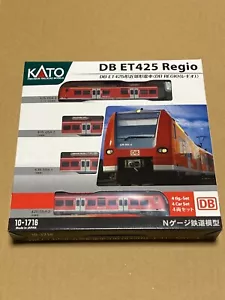 KATO 10-1716 calibro N ferrovie tedesche ET425 Regio set di 4 auto (d493) - Foto 1 di 2