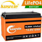 12V 300/200/100Ah Lifepo4 Lithium Battery Bms Ip65 Solar Rv Home Off-Grid Lot