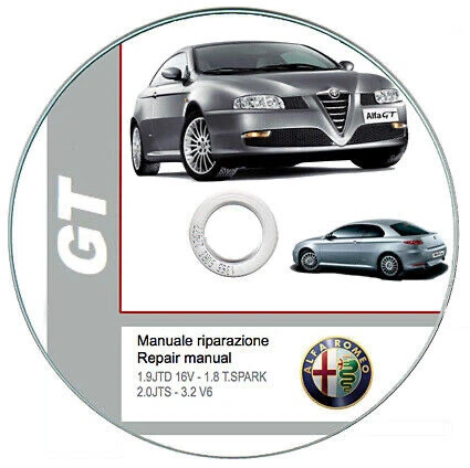Alfa Romeo GT (MY 2004) manuale officina - repair manual su cd - Immagine 1 di 1