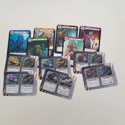 6 Star Scrappers Cave In Legendary Mercenaries y 6 tarjetas promocionales de información de apoyo Foto 1 de 4