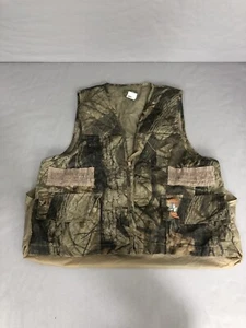 Quail Unlimited Vest Mens Large Real Tree Hardwood Hunting Shooting Dove Hunter - Picture 1 of 14