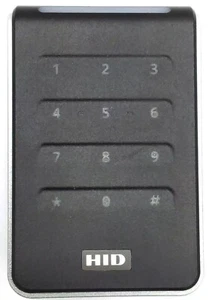 HID Signo Keypad Reader 40 Black Contactless 40KNKS-02-0001YZ Genuine - Picture 1 of 5