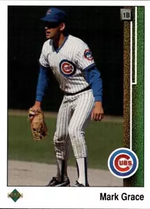 MARK GRACE 1989 Upper Deck #140 BUY ANY 2 ITEMS FOR 50% OFF B219R3S5P27 - Picture 1 of 2