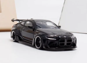 EY SW 1:64 Black M4 G82 Widebody Coupe Racing Sports Model Diecast Display Car - Picture 1 of 10