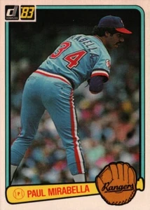1983 Donruss Baseball #541 - Paul Mirabella - Texas Rangers  83-636 - Picture 1 of 2