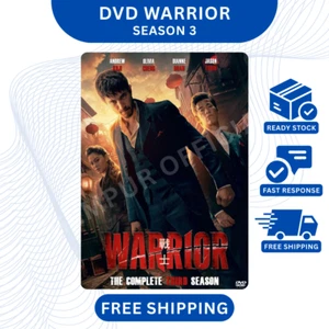 Warrior TV Series DVD Full Season 1 2 3 Martial Arts Full HD New All Region Free - Picture 1 of 12