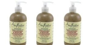BL Shea Moisture Jamaican Black Conditioner Strength 13 oz - **THREE PACK** - Picture 1 of 1
