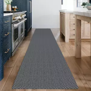 Washable Runner Rug 2X12 Ft Hallway Kitchen Runner Rugs with Rubber Backing Non - Picture 1 of 9