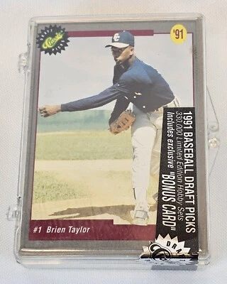 1991 Classic Draft Picks Baseball Complete Box Set FACTORY SEALED '91 Set 035222 - Image 1 of 4