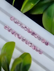 Lote de piedras preciosas espinela rosa | calibradas naturales sin tratar sueltas | de Tayikistán - Imagen 1 de 9