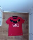 Manchester United 2009-10 Home Soccer Football Jersey Nike 355091-623 Men Size S